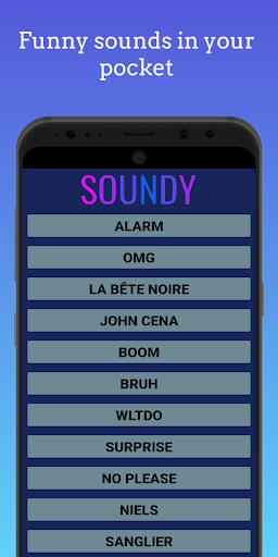 Android application Soundy screenshort