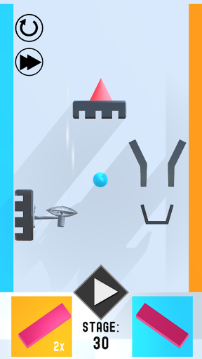 Android application Ball to the Basket: Brain Ball screenshort