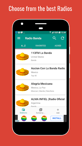 Banda Radio - Banda Music Screen 2