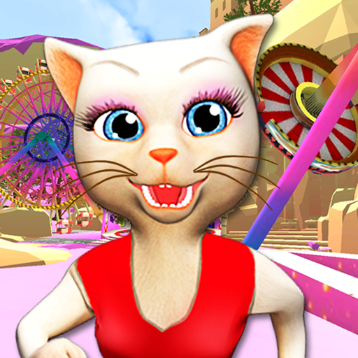 Princess Cat Lea Magic Theme P logo