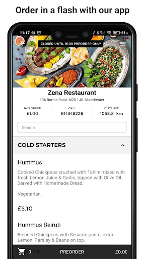 Zena Restaurant Screen 2