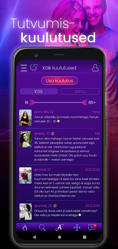 Android application Armastus screenshort