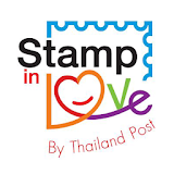 Stamp in love icon