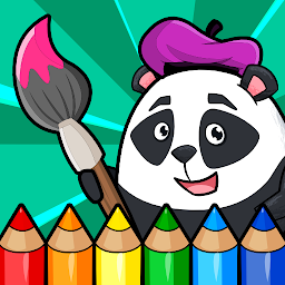 Icon image Busy Kids! Coloring pages book