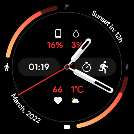 Awf Fit Dash A Watch face