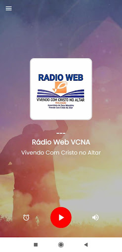 Android application Rádio Web VCNA screenshort