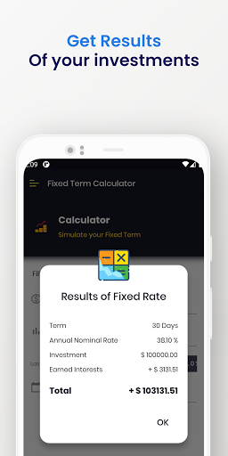 Fixed Term Simulator Screen 3
