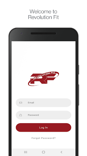Android application Revolution Fit screenshort