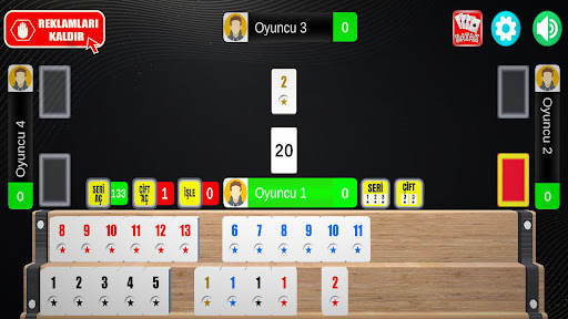 Android application 101 Okey - internetsiz screenshort