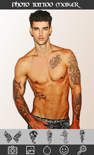 Android application Tattoo on Photo : Design Maker screenshort