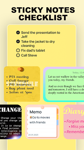 Notepad Notes, Handy Memo Screen 3