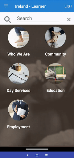 Android application Central Remedial Clinic App screenshort