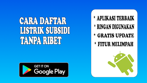 Android application Cara Daftar Listrik Subsidi Ta screenshort