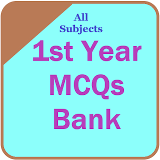 1st Year MCQs Bank
