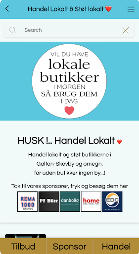 GaltenSkovbyApp Screen 3