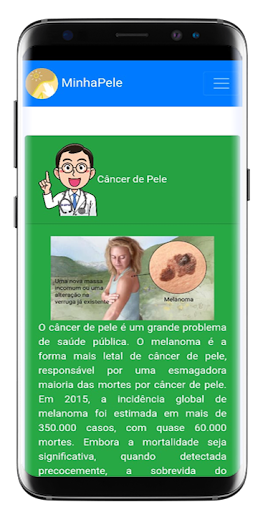 Minha Pele - Câncer de Pele (a Screen 3