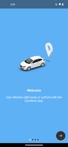 Android application CarsNow Car rental screenshort