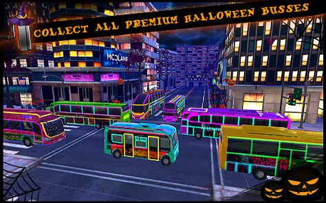 Screenshot 16 Halloween Bus City Simulador android