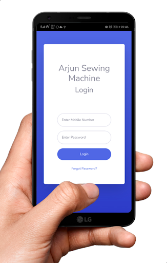 Arjun Sewing Machine Vendor Ap Screen 2