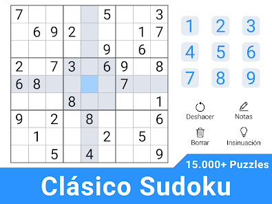 Captura de Pantalla 7 Sudoku español - Clásico android