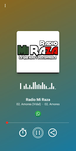 Android application Radio Mi Raza screenshort