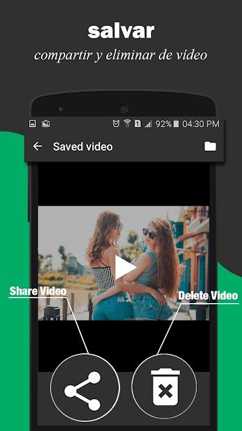 Screenshot 5 vídeo inverso al revés android