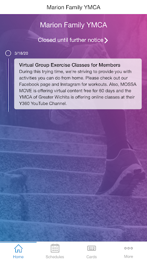 Marion Family YMCA Screen 2