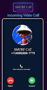 Smurf Cat Meme Calling You
