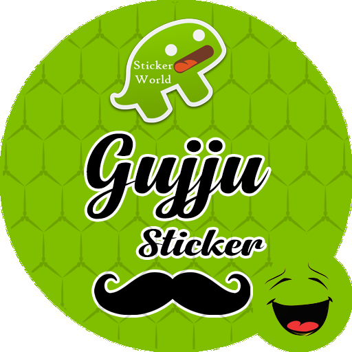 Gujju Sticker - Gujarati Stick logo