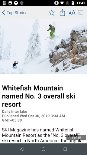 Daily Inter Lake Screen 3