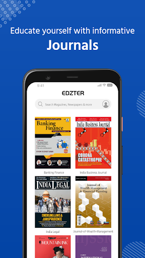 Screenshot of Edzter - Digital Library