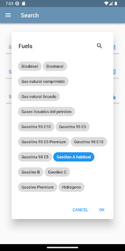 GasAlert Screen 2