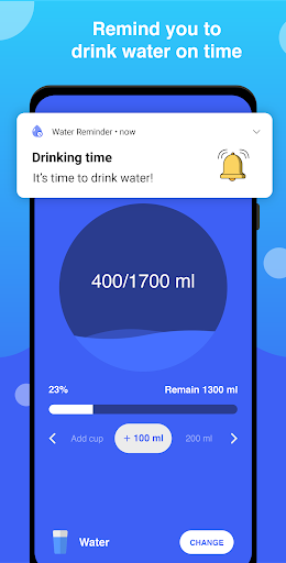 Screenshot of Water Tracker : Drink Reminder