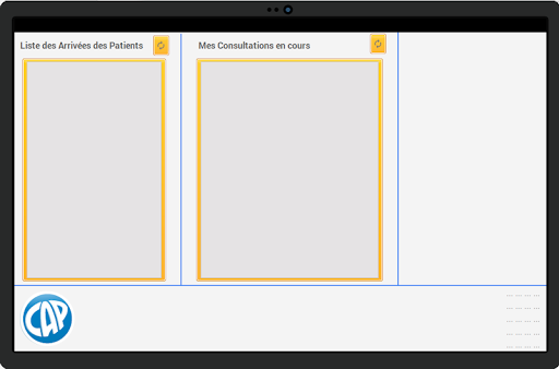 Android application Suivi Consultations Podologie screenshort