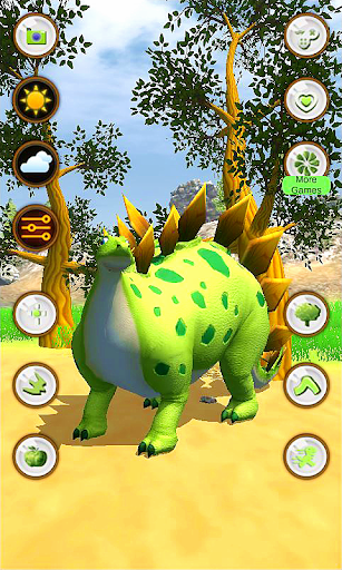 Android application Talking Stegosaurus screenshort