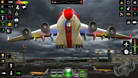 飛行機シミュレーターゲームオフライン