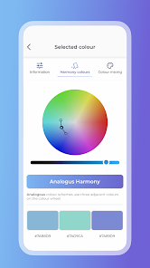 Captura de Pantalla 7 Colour Wheel App android