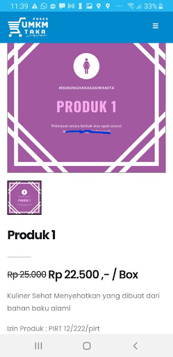 UMKM Taka Paser Screen 3