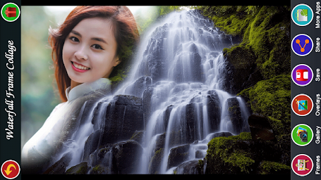 Waterfall Frame Collage