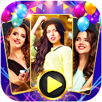 Cover Image of Download Birthday Video with Name Song  APK