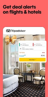 Tripadvisor Hotel, Flight & Restaurant Bookings Screenshot