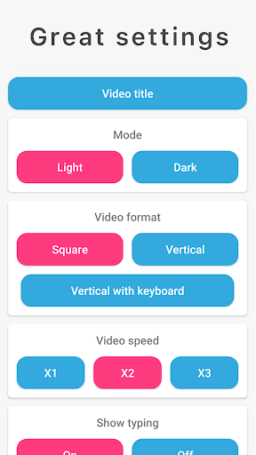 Screenshot of TextingStory Chat Story Maker