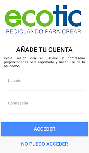 ECOTIC Trazabilidad Screen 2
