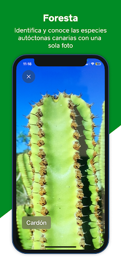 Android application Forest Canarias screenshort
