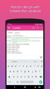 CoreIRC Social Chat DCC File Transfers Apk app for Android 1