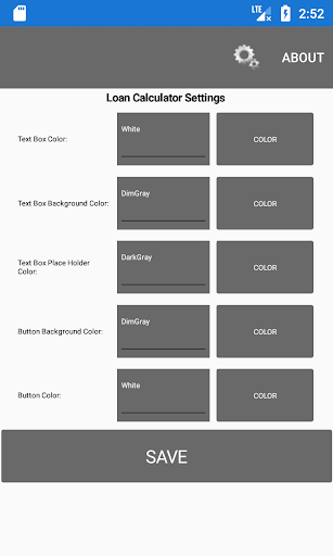 Loan Payment Calculator Screen 3