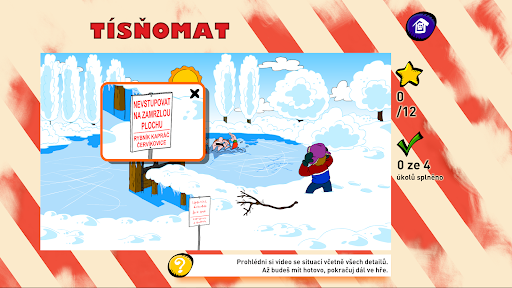 Tísňomat - nácvik volání ekran görüntüsü