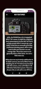 Nikon D3500 Camera guide