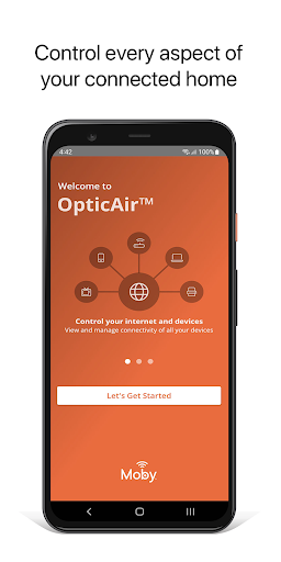 Android application Moby WIFI screenshort