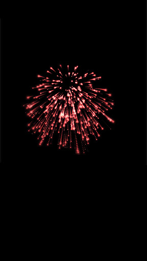 Android application moving fireworks wallpaper screenshort